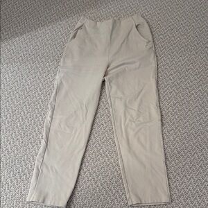 Pistache High-elastic Waist Pants